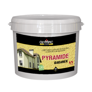 Штукатурка OLYMPIC PYRAMIDE Baranek silikon basis  25л.